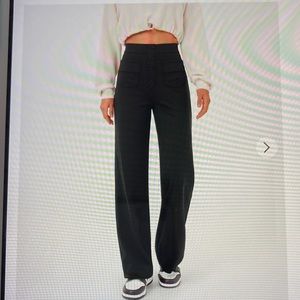 Halara high waisted button front pants